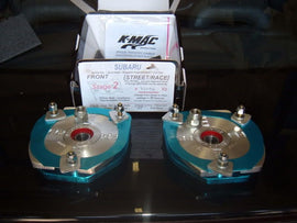92-97 Subaru Alcyone SVX K-Mac FRONT Camber/Caster Plates (STAGE 3 FULL RACE)