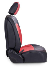 Load image into Gallery viewer, PRP Jeep Wrangler JL Front Seat Covers - 2 door- with Molle Back (Pair) - Black/Teal