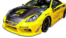 Load image into Gallery viewer, 2000-2005 Toyota Celica Duraflex Bomber Body Kit - 4 Piece - Includes Bomber Front Bumper Cover (100171) Bomber Rear Bumper Cover (100172) Bomber Side Skirts Rocker Panels (100173)