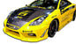 2000-2005 Toyota Celica Duraflex Bomber Body Kit - 4 Piece - Includes Bomber Front Bumper Cover (100171) Bomber Rear Bumper Cover (100172) Bomber Side Skirts Rocker Panels (100173)