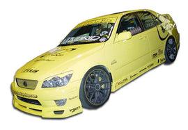 2000-2005 Lexus IS Series IS300 Duraflex V-Speed Side Skirts Rocker Panels - 2 Piece