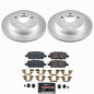 Power Stop 2009 Infiniti FX35 Rear Z23 Coated Brake Kit