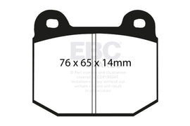 EBC 03-04 Infiniti G35 3.5 (Manual) (Brembo) Greenstuff Rear Brake Pads