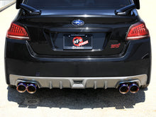 Load image into Gallery viewer, aFe Subaru WRX/STi 15-21 H4-2.0/2.5L Takeda 3in to 2-1/2in Stnlss Cat-Back Exhst w/ Blue Flame Tip