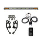 Cali Raised Sherpa Roof Rack Dual Funct. Light Bar & Mount Brckt Kit w/ Wire Harness & Tall Switch