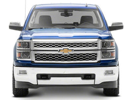 Raxiom 14-15 Chevrolet Silverado 1500 OE Projector Headlights/Chrome Trim- Black- Clear Lens