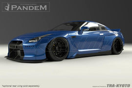 GReddy 09+ Nissan GT-R R35 Pandem Front Lip Dry Carbon (Special Order)