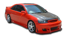 Load image into Gallery viewer, 2001-2003 Honda Civic 2DR Duraflex B-2 Body Kit - 4 Piece - Includes B-2 Front Bumper Cover (100247), B-2 Rear Bumper Cover (100227), B-2 Side Skirts Rocker Panels (100228).