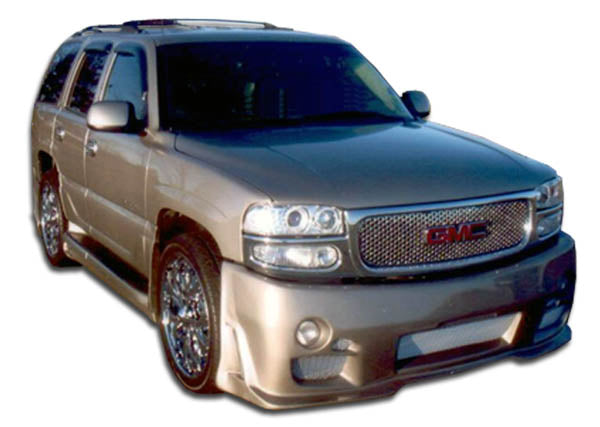 2001-2006 GMC Yukon Denali XL Duraflex Platinum Body Kit - 6 Piece - Includes Platinum Front Bumper Cover (100342) Platinum Rear Bumper Cover (100345) Platinum Side Skirts Rocker Panels (100346)