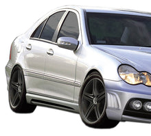 Load image into Gallery viewer, 2001-2007 Mercedes C Class W203 Duraflex W-1 Side Skirts Rocker Panels - 2 Piece