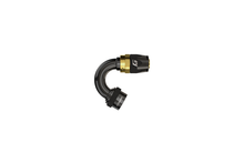 Load image into Gallery viewer, GReddy AN04 STRAIGHT HOSE END SWIVEL BLACK/GOLD ANODIZED