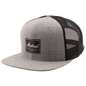 Method Race Proven Trucker Hat Snapback Heather Grey - Black