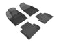3D MAXpider 2015-2017 Chrysler 200 Kagu 1st & 2nd Row Floormats - Black