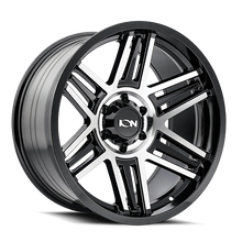 Load image into Gallery viewer, ION Type 147 17x9 / 6x135 BP / 0mm Offset / 87mm Hub Black/Machined Wheel