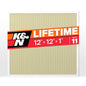 K&N HVAC Filter 12 X 12 X 1 Merv 11