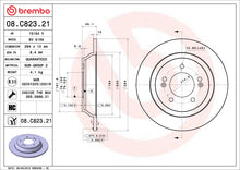 Load image into Gallery viewer, Brembo 20-22 Mercedes-Benz GLE350 Rear UV Coated Rotor
