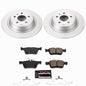 Power Stop 17-20 Ford Fusion Rear Z23 Coated Brake Kit