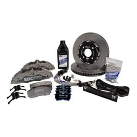 EBC Racing Ford Fiesta ST MK8 Anodized Apollo-4 Calipers 300mm Rotors Front Big Brake Kit