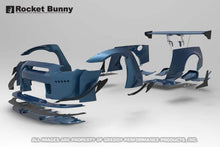 Load image into Gallery viewer, GReddy Rocket Bunny R35 V2 Front Splitter Plate