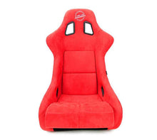 Load image into Gallery viewer, NRG FRP Bucket Seat (Large) Red Alcantara w/ Dragon Livery