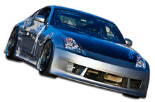 Load image into Gallery viewer, 2003-2008 Nissan 350Z Z33 Duraflex V-Speed Body Kit - 4 Piece - Includes V-peed Front Bumper Cover (105646) V-Speed Side Skirts Rocker Panels (105647) V-Speed Rear Bumper Cover (105648)