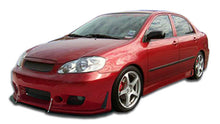Load image into Gallery viewer, 2003-2008 Toyota Corolla Duraflex B-2 Body Kit - 4 Piece - Includes B-2 Front Bumper Cover (100532) B-2 Rear Bumper Cover (100533) B-2 Side Skirts Rocker Panels (100534)