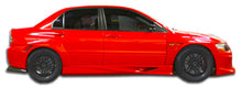 Load image into Gallery viewer, 2003-2006 Mitsubishi Lancer Evolution 8 9 Duraflex VT-X Wide Body Side Skirts Rocker Panels - 2 Piece