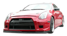 Load image into Gallery viewer, 2003-2007 Infiniti G Coupe G35 Duraflex GT-R Body Kit - 4 Piece - Includes GT-R Front Bumper Cover (104358) K-1 Rear Bumper Cover (100466) K-1 Side Skirts Rocker Panels (100467)