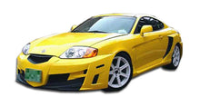 Load image into Gallery viewer, 2003-2006 Hyundai Tiburon Duraflex SC-5 Body Kit - 6 Piece - Includes SC-5 Front Bumper Cover (100447) SC-5 Rear Bumper Cover (100448) SC-5 Side Skirts Rocker Panels (100450) SC-5 Rear Fender Flares (100449)