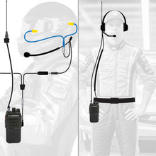 Load image into Gallery viewer, Rugged Radios IMSA Driver &amp; Crew Chief Long Track Racing Kit w/ RDH16 Radios