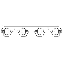 Load image into Gallery viewer, Cometic Ford Windsor V8 .043in Copper Exhaust Manifold Gasket Set - 1.750in x 1.270in Oval Port