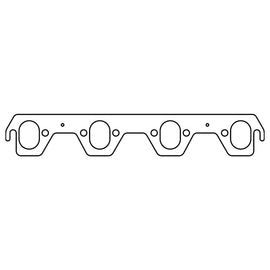 Cometic Ford Windsor V8 .043in Copper Exhaust Manifold Gasket Set - 1.750in x 1.270in Oval Port