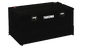 Tradesman Steel L-Shape Liquid Storage Tank Combo (48in. / 80 Gallon Capacity) - Black