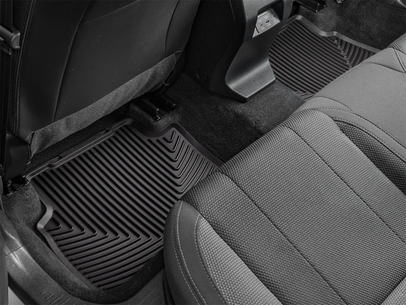 WeatherTech 26-26 Subaru Croostreck Hybrid 2nd Row Rear All-Weather Floor Mats - Black