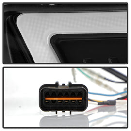 Spyder 08-17 Mitsubishi Lancer EVO 10 Projector Headlights - Black (PRO-YD-ML08V2SI-SEQ-BK)