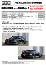 Load image into Gallery viewer, HKS BODY KIT TYPE-S FL5 S-Skirt