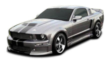 Load image into Gallery viewer, 2005-2009 Ford Mustang Duraflex CVX Body Kit - 4 Piece - Includes CVX Front Bumper Cover (104847) CVX Rear Lip Under Spoiler Air Dam (104920) CVX Side Skirts Rocker Panels (104921)