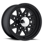 Raceline 892 Renegade 16x8in / 8x170 BP / 0mm Offset / 130.81mm Bore - Satin Black Wheel