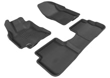 Load image into Gallery viewer, 3D MAXpider 2009-2013 Toyota Matrix Kagu 1st &amp; 2nd Row Floormats - Black