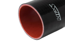Load image into Gallery viewer, HPS 2.5" - 2-3/4" ID , 3" Long High Temp 4-ply Reinforced Silicone Offset Reducer Coupler Hose Black (63mm - 70mm ID , 76mm Length)