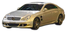 2006-2011 Mercedes CLS Class C219 W219 Duraflex LR-S Body Kit - 4 Piece - Includes LR-S Front Bumper Cover (105942) LR-S Side Skirts Rocker Panels (105943) LR-S Rear Bumper Cover (105944)
