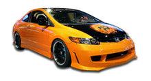 Load image into Gallery viewer, 2006-2011 Honda Civic 2DR Duraflex Type M Body Kit - 4 Piece - Includes Type M Front Bumper Cover (103335) Type M Side Skirts Rocker Panels (103337) Type M Rear Lip Under Air Dam Spoiler (103336)