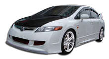 Load image into Gallery viewer, 2006-2011 Honda Civic 4DR Duraflex R-Spec Body Kit - 5 Piece - Includes R-Spec Front Bumper Cover (104428) R-Spec Rear Bumper Cover (104429) R-Spec Side Skirts Rocker Panels (104430) R-Spec Rear Wing Trunk Lid Spoiler (104431)