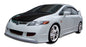 2006-2011 Honda Civic 4DR Duraflex R-Spec Body Kit - 5 Piece - Includes R-Spec Front Bumper Cover (104428) R-Spec Rear Bumper Cover (104429) R-Spec Side Skirts Rocker Panels (104430) R-Spec Rear Wing Trunk Lid Spoiler (104431)