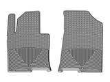 WeatherTech 2016+ Hyundai Sonata Front Rubber Mats - Grey (Fits Hybrid-Does Not Fit Plug-In Hybrid)
