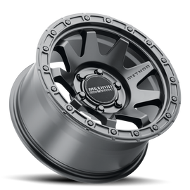 Method MR317 17x9 -12mm Offset 6x5.5 106.25mm CB Matte Black Wheel