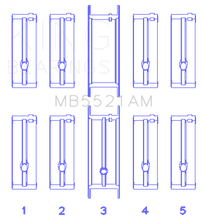 Load image into Gallery viewer, King Engine Bearings Chrysler 2.2L Main Bearing Set