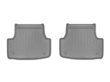 WeatherTech 15-20 Audi A3 (Sedan) / 15-20 S3 (Incl. 17-20 RS3) Rear FloorLiner HP - Grey (2pc Liner)