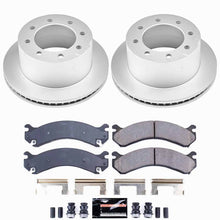 Load image into Gallery viewer, Power Stop 01-06 Chevrolet Silverado 3500 Rear Z23 Coated Brake Kit