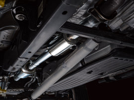AWE Tuning 2021+ Ford F150 Tremor w/ Bumper Cutouts 0FG Resonated Catback w/ Chrome Silver Tips